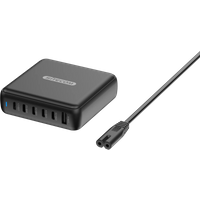 Sitecom - Desktop Charger - 200W - 6 Outputs - Fast Charging - Universal