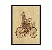 Homemania Ingelijste afbeelding, kunst en graffiti, voor woonkamer, slaapkamer, meerkleurig, 60 x 2,5 x 90 cm, HMDF-26-60 x 90, MDF, polyester