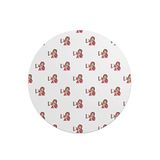 Questo Casa Ronde Digitally Printed Mouse Pad, Non-Slip Base, for Office and Home, Diameter: 22 cm
