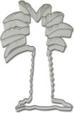 Städter Palmboom Uitsteker - 7 cm - RVS - Zilvergrijs