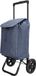 Beagles Shop & Go Boodschappen trolley Opvouwbaar Lichtgewicht 40 Liter Sterk - Blauw