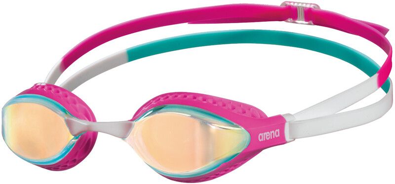 Arena Airspeed Mirror Zwembril - yellow copper/pink/multi