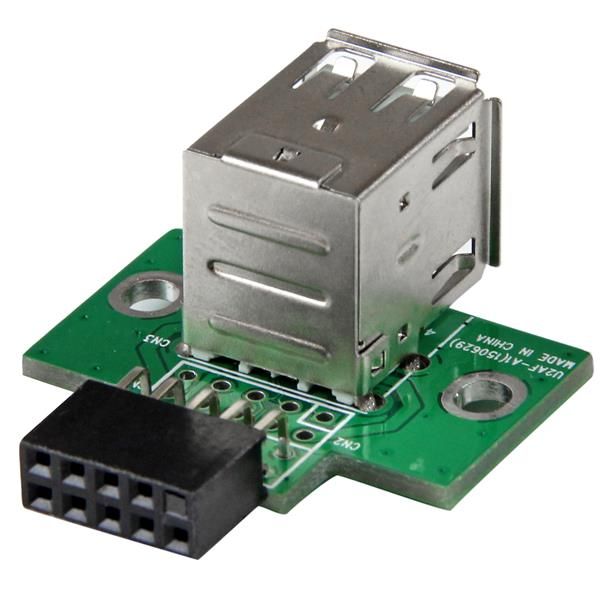 StarTech.com 2-poorts USB moederbord header adapter - USBMBADAPT2