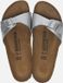 Birkenstock Madrid - Claquettes - Argent - Sangle fine - Taille 41
