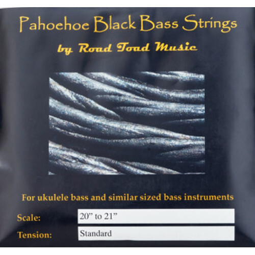 KALA Pahoehoe Black Bass Strings