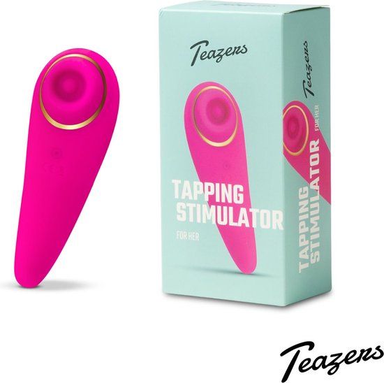 Teazers Tapping Clitoris Stimulator - Roze