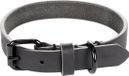 Halsketting Flamingo Leano Halsband Zwart S/M 31-39cm 20mm