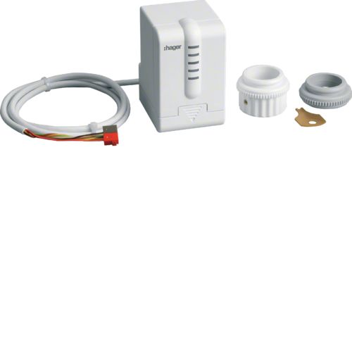 HAGER TX501 - Wandcontactdoos - wit