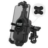 RAM Mount Quick-Grip™ Pro fixation pour téléphone avec amortissement des vibrations + base en U
