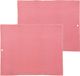Tapis d'égouttage/tapis de séchage pour vaisselle - 2x - absorbant - microfibre - rose - 40 x 48 cm - pliable