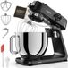Robot pâtissier - 1800 W - 7 litres bol mélangeur inox - Avec protection éclaboussures