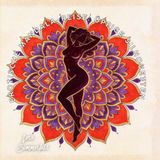 Erotische Mandala-Reise: Üppige Silhouetten