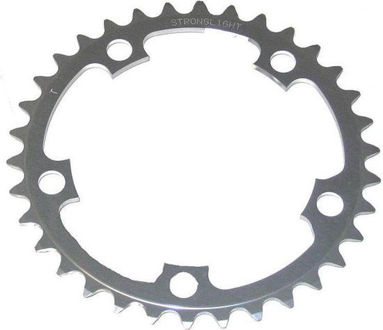 Connex Stronglight S Race Dural 110mm 42T 9/10v Silver Aluminium Chainring