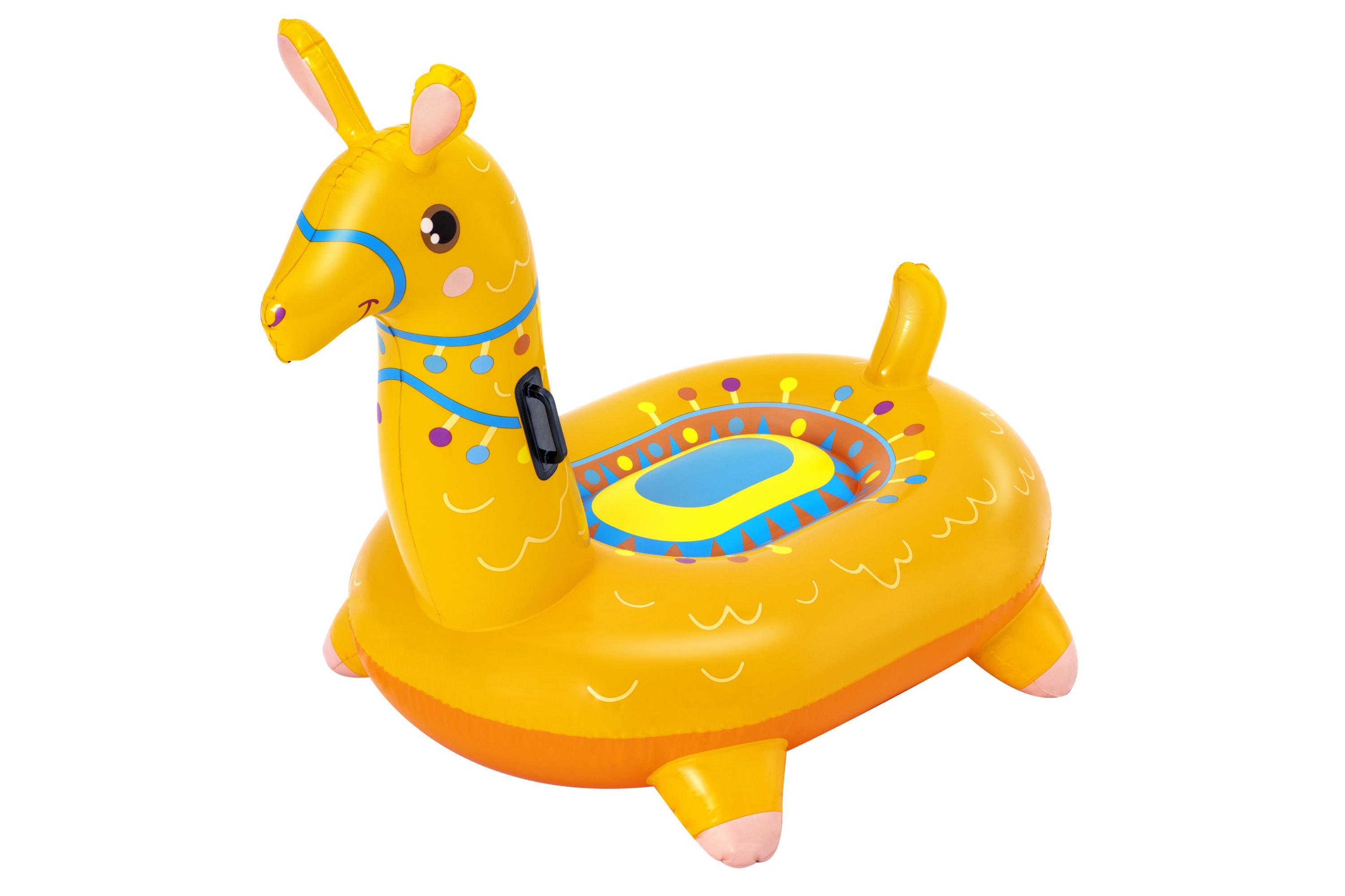 Bestway 51" x 43.5"/1.29m x 1.10m Llama Kiddie Ride-On