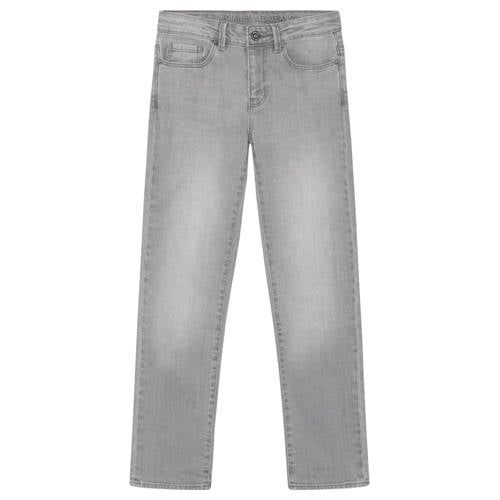 Indian Blue Jeans Straight Leg Jeans Grey Denim