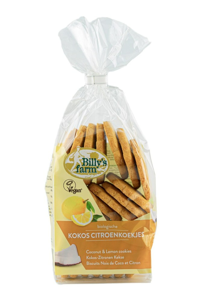 Billy's Farm Organic Coconut Lemon Cookies