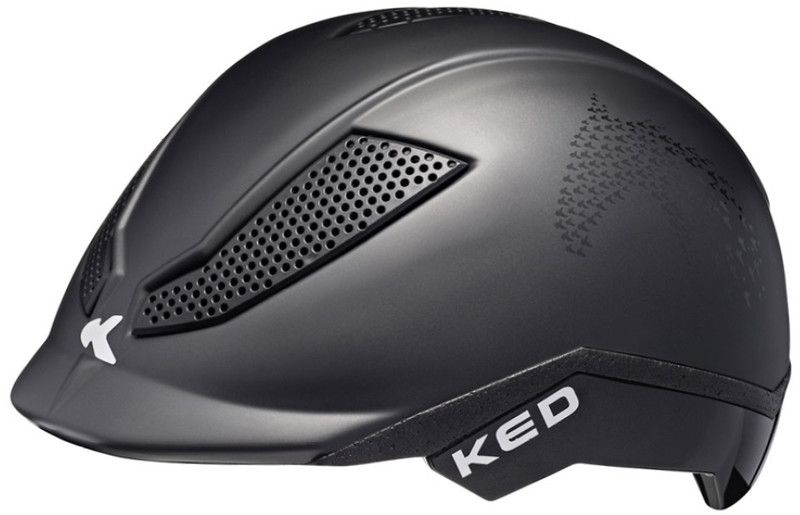 KED Pina Helm Kinderen - black script matte