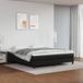 Maison Exclusive - Cadre de lit boxspring Noir 160x200 cm Similicuir