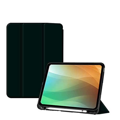 BXGH iPad 10,2 inch beschermhoes 7/8/9e generatie cover 2019/2020/2021, lederen beschermhoes, verstelbare houder Auto Wake/Sleep Smart Case voor Apple iPad 10,2 inch (25,6 cm) (zwart)