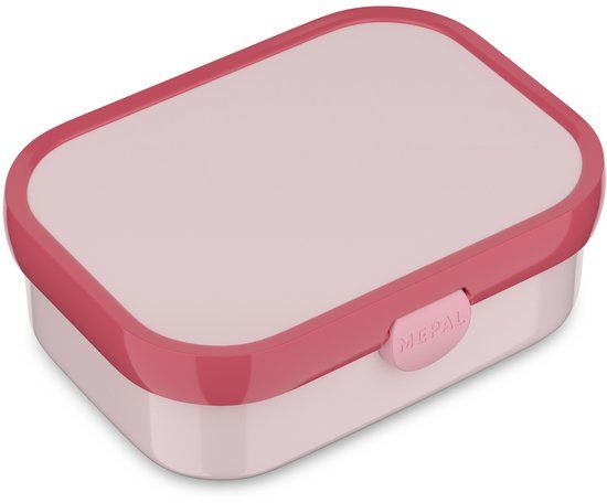 Mepal Lunchbox Campus - 750 ml - Broodtrommel met vakjes voor kinderen - Cool pink