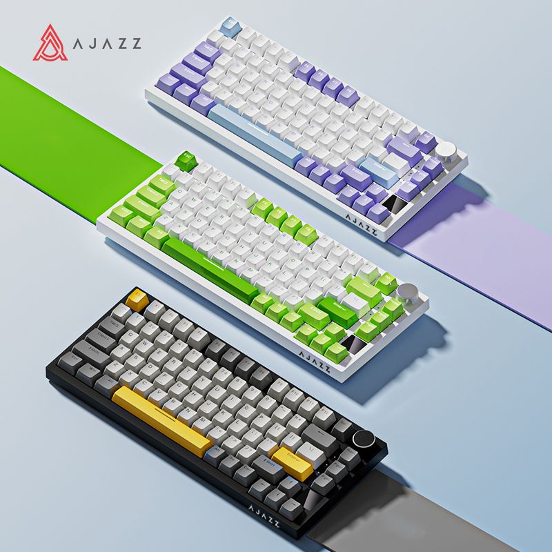 AJAZZ AK820 Gaming Mechanical Keyboard - Hot-Swappable - RGB Lighting