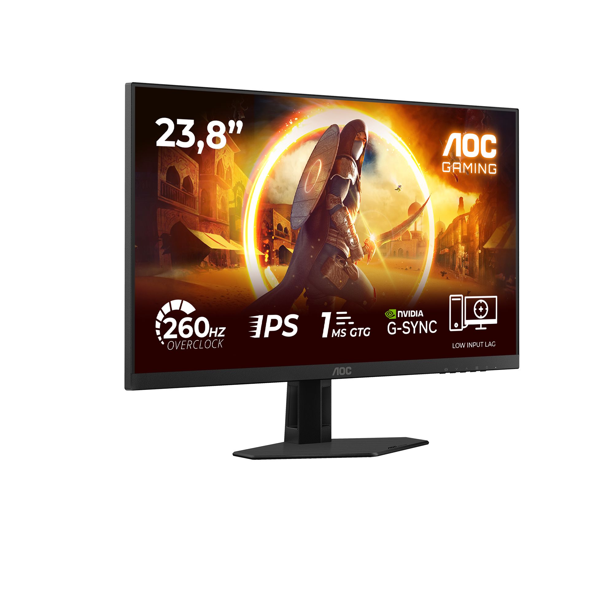 AOC G4 24G4ZRE 23.8" Full HD Monitor - 260Hz, Fast IPS, HDR10