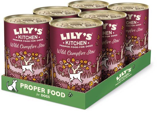 Lily's Kitchen Wild Campfire Stew Hondenvoer Natvoer 6 x 400g