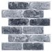 Panneaux muraux décoratifs 3D aspect brique, set de 10, 30 x 30 cm