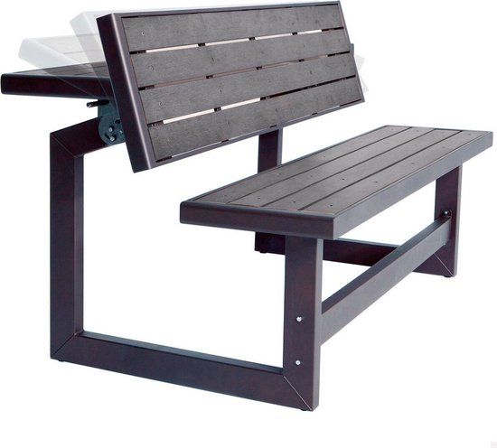 Lifetime Convertible Bank Harbor Grey - 3-zits - Kunststof - Grijs