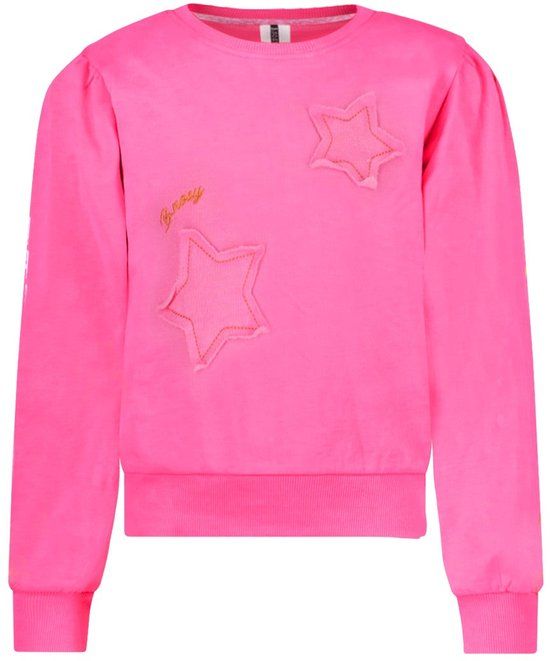 B.Nosy Y509-5324 Meisjes Trui - Maat 110 - Sugar plum