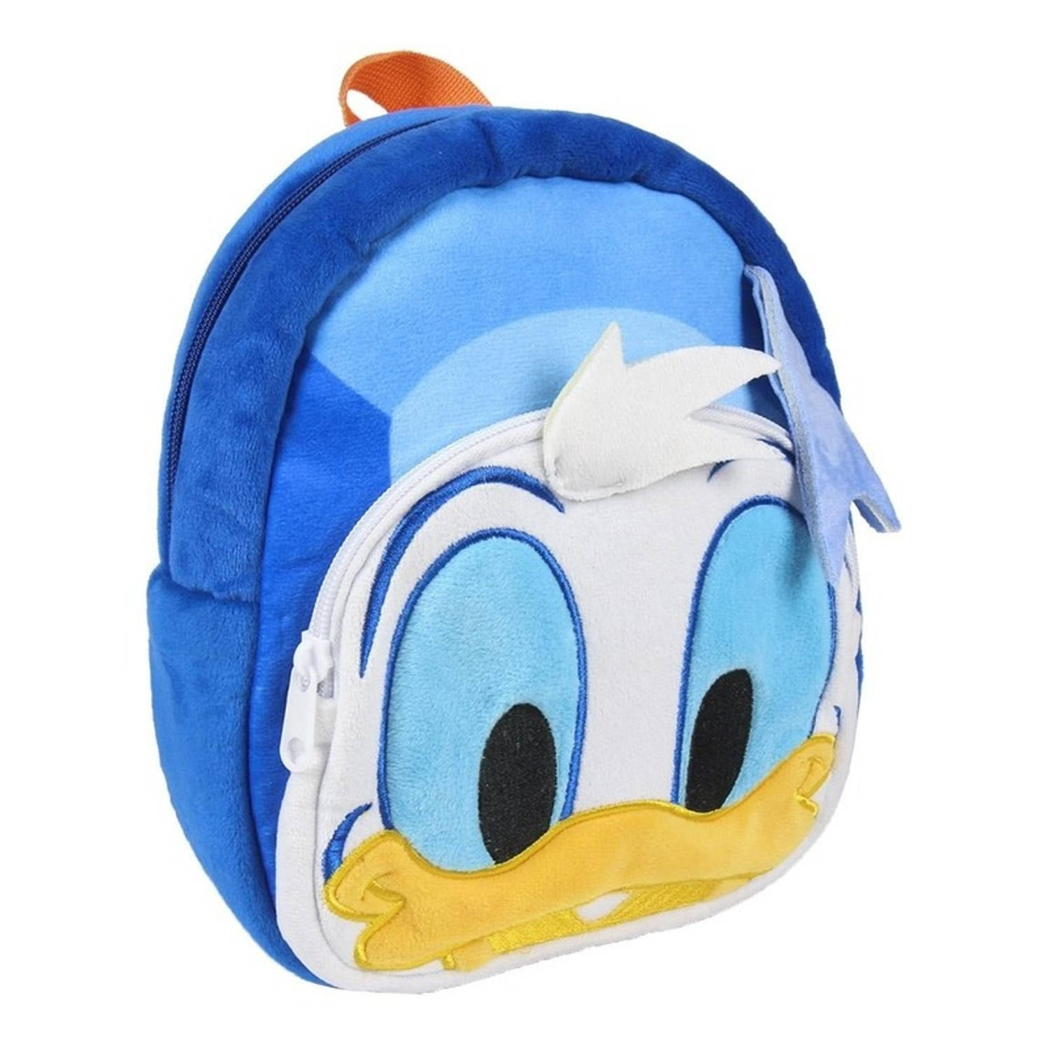 Disney donald duck 3d rugtasje blauw 18 x 22 x 8 cm voor peuters/kleuters - rugzak - kind