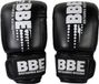 BBE Gants de boxe PVC Noir/Blanc S/M