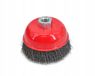 AWTOOLS Brosse de ponçage 75mm M14 fil d'acier - Ébavurage et nettoyage