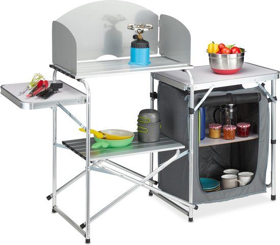 Relaxdays campingkeuken opvouwbaar