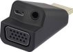 Renkforce RF-4149768 HDMI / VGA Adapter Zwart