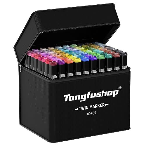 TongfuShop 80 kleuren teken markers