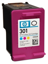 HP 301 Tri-color Ink Cartridge cyaan, geel, magenta