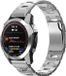 By Qubix - Titanium schakelband - 26mm Quickfit - Zilver - Geschikt voor Garmin Fenix 8 / 8 Pro - 51mm