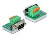 Delock 66554 Kabel-Connector D-Sub 9 Grün