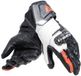 Dainese Carbon 4 Long Lady Handschoenen Zwart Wit Fluo Rood - Handschoen