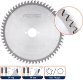 Rotec HM zaagblad voor NF-metalen, ø150x2,8x20mm Z=42 TF neg
