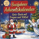 Schlauvento Calendrier de l'Avent interactif pour chauffeur de bus : livre de quiz avec questions et énigmes