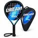 Kyto Sports Padelracket / Padel Bat, Fiberglas EVA-Kern, blauw