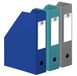 Elba Color Life Zen tijdschriftenhouder, pvc, 7 cm, willekeurige kleur, 3 stuks
