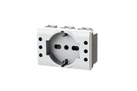 4Box inbouwstopcontact P503 compatibel met Bticino® LivingLight™ antraciet