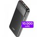 Buddi Boost - 10.000 mAh Powerbank - Reisformaat - LED Display - USB-A - USB-C Snelladen - Universele Draagbare Oplader voor Telefoon & Tablet - Noodpakket - Ideaal voor Handbagage - Zwart