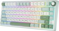 Royal Kludge RKR75 - Sky Cyan - US Layout - Silver Switches - Mechanical Gaming Keyboard