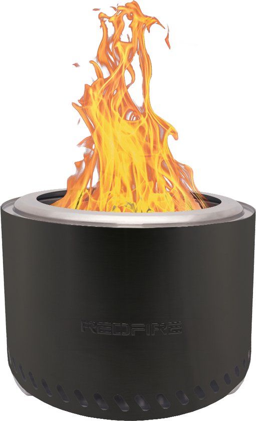 RedFire Volcano Extra Large Zwart Vuurhaard