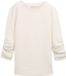 Tom Tailor Jacquard sweatshirt Whisper White Dames XS