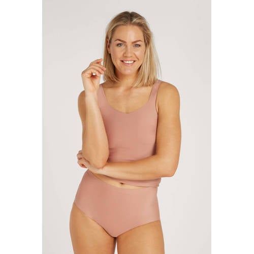ten Cate Secrets naadloze maxislip met kant oudroze